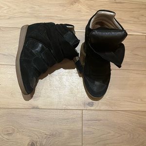Isabel Mirant wedge suede Bekett sneakers